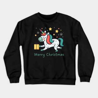 Unicorn Christmas Crewneck Sweatshirt